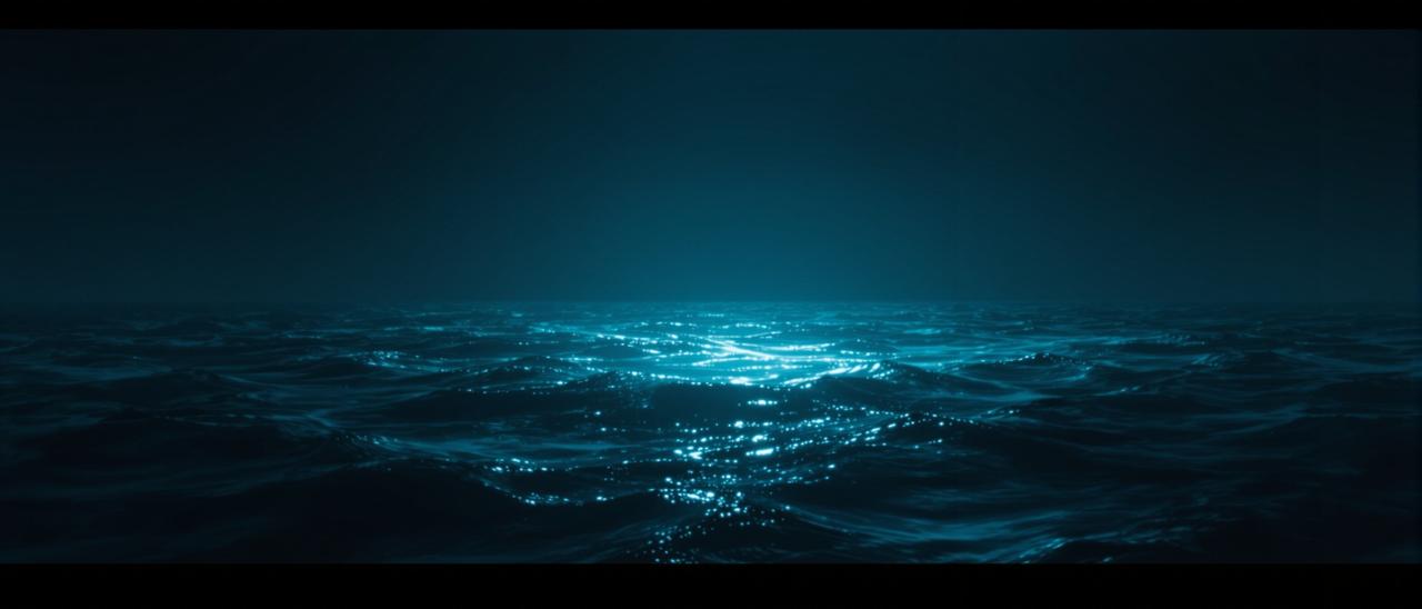 每日黑料 - 深海光影主视觉背景